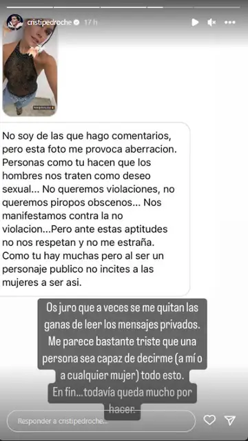 Captura Instagram Cristina Pedroche Captura Instagram Cristina Pedroche