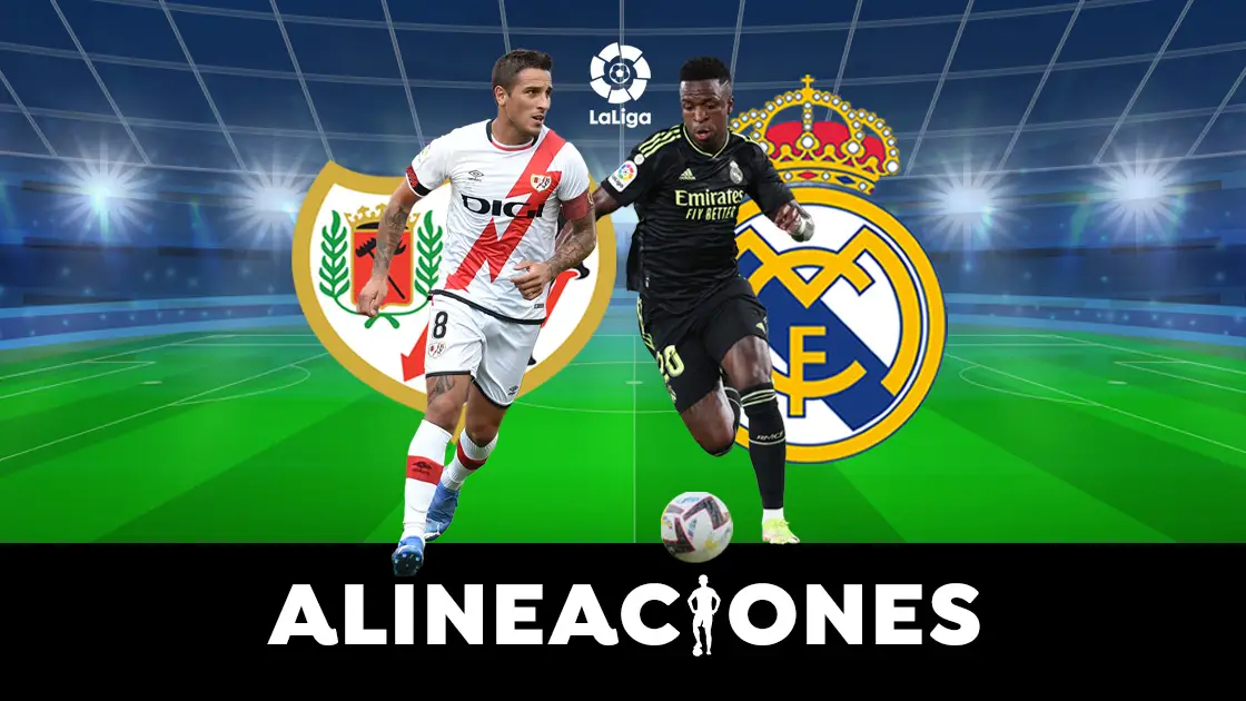 Alineaci&oacute;n del Real Madrid hoy contra el Rayo Vallecano en el partido de LaLiga