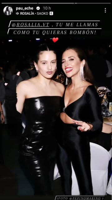 Captura de Instagram Rosalía