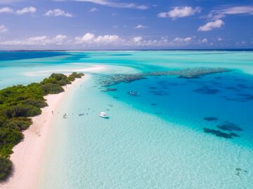 Imagen de archivo de las Islas Maldivas