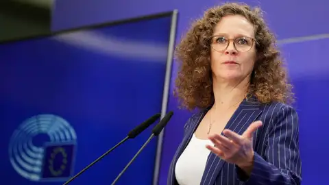 Eurodiputada neerlandesa y presidenta de la Comisión Pegasus, Sophie in 't Veld Eurodiputada neerlandesa y presidenta de la Comisión Pegasus, Sophie in 't Veld