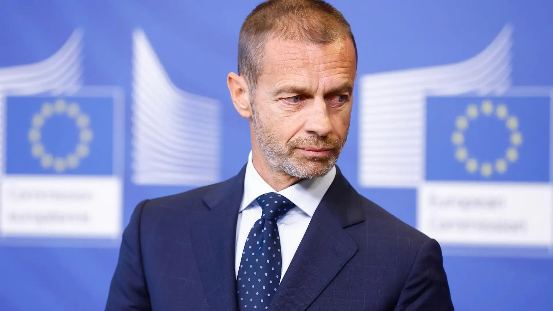 El presidente de la UEFA, Aleksander Čeferin El presidente de la UEFA, Aleksander Čeferin