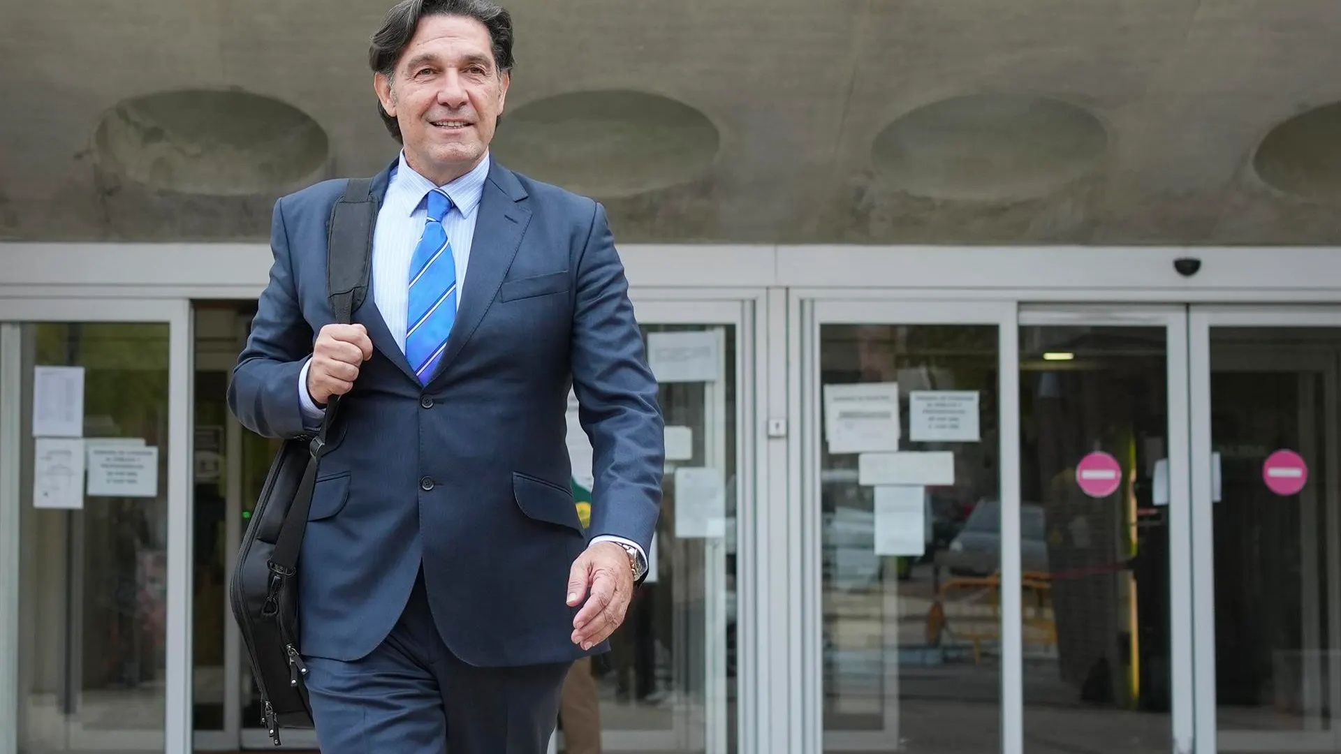 El actor Luis Lorenzo tras declarar en el Juzgado El actor Luis Lorenzo tras declarar en el Juzgado