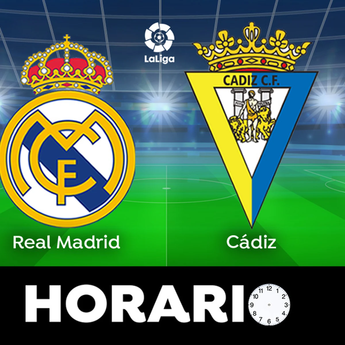 ¿Dónde ver Real Madrid Cádiz en directo