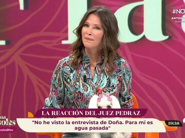Esther Doña responde a la reacción del juez Pedraz ante su entrevista