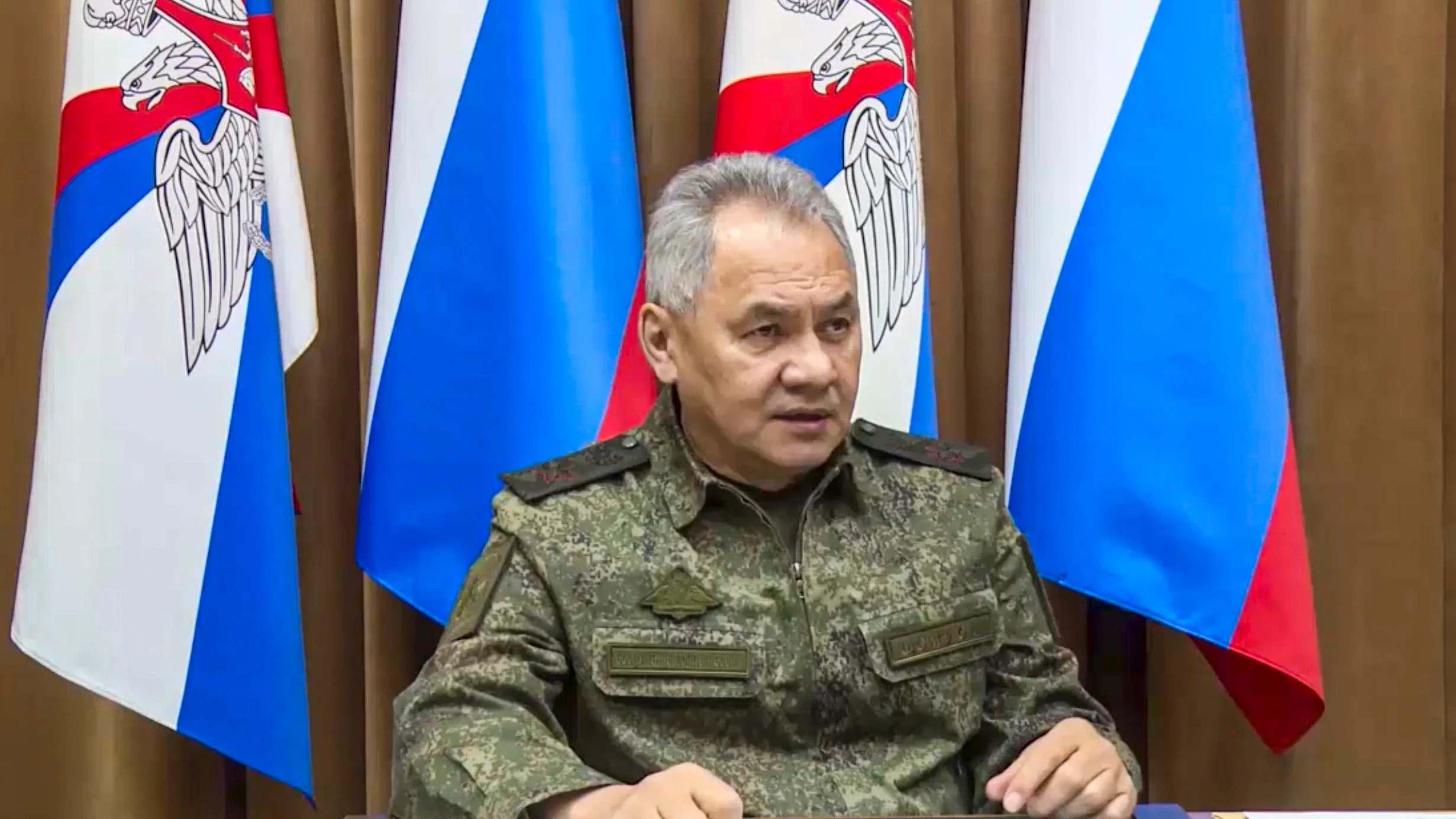 El ministro de Defensa de Rusia, Sergei Shoigu El ministro de Defensa de Rusia, Sergei Shoigu