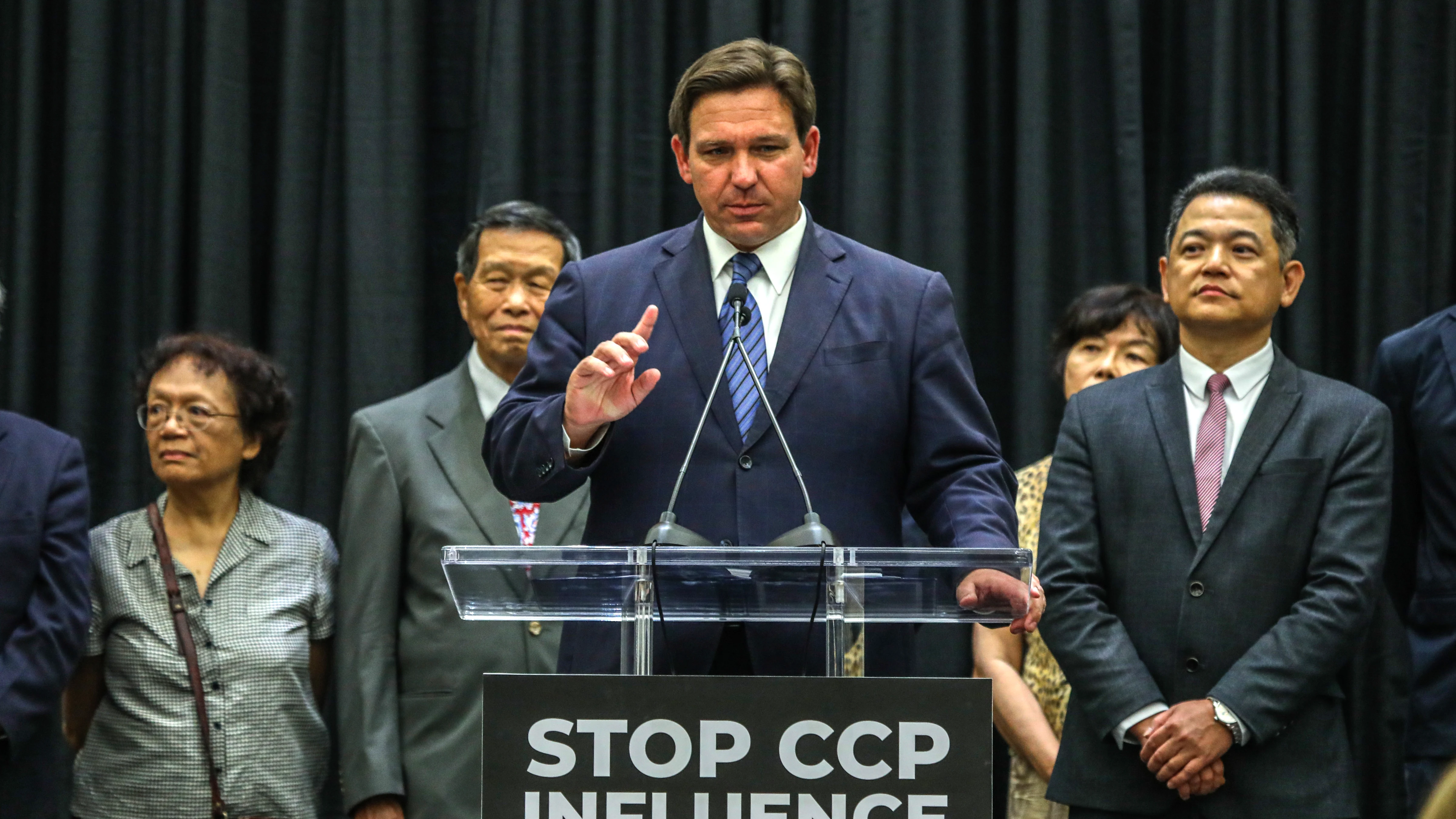 El gobernador de Florida, Ron Desantis El gobernador de Florida, Ron Desantis