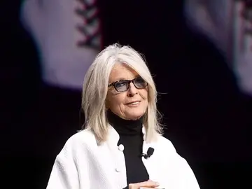 La actriz Diane Keaton La actriz Diane Keaton