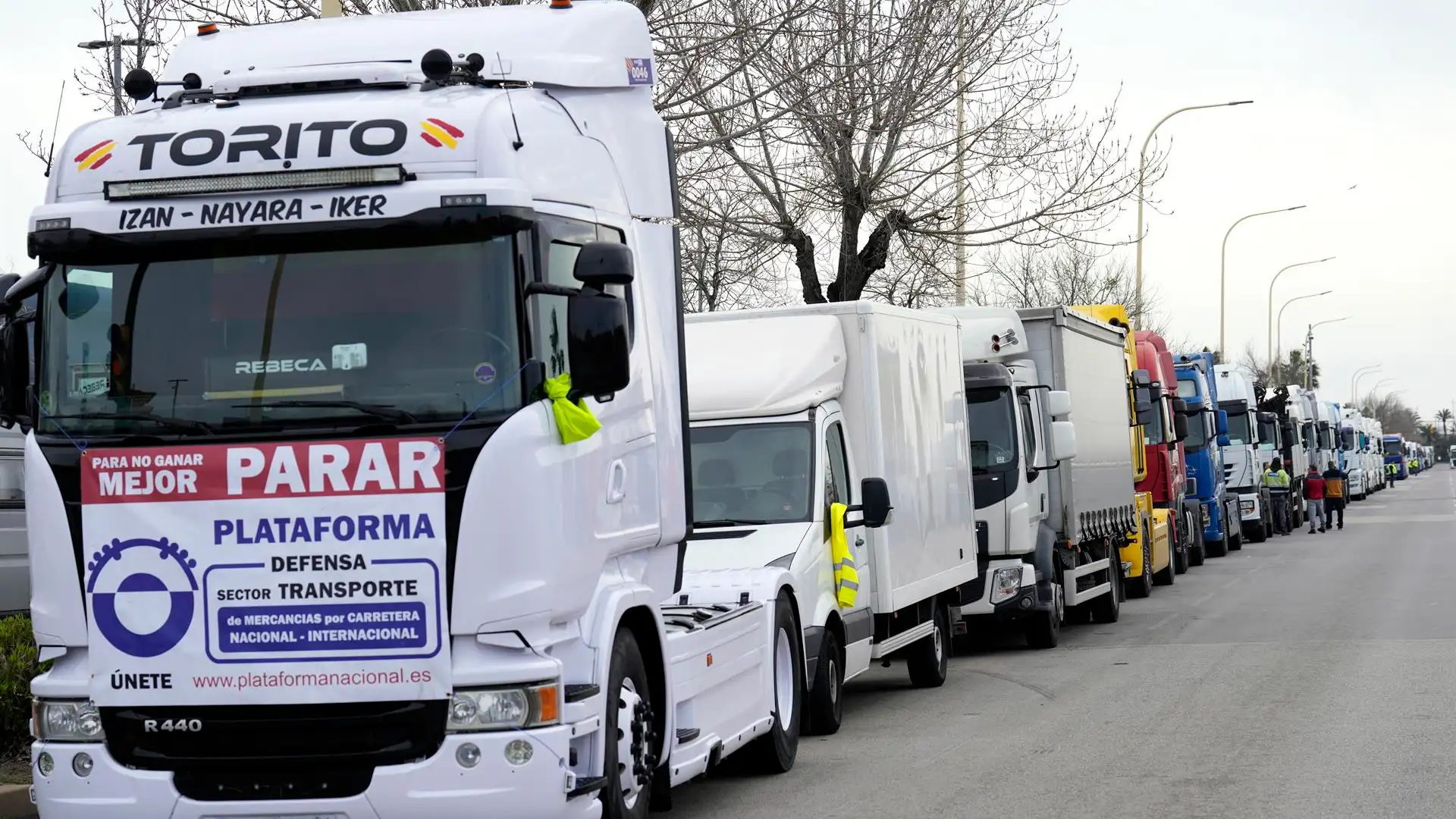 Paro patronal de transportistas