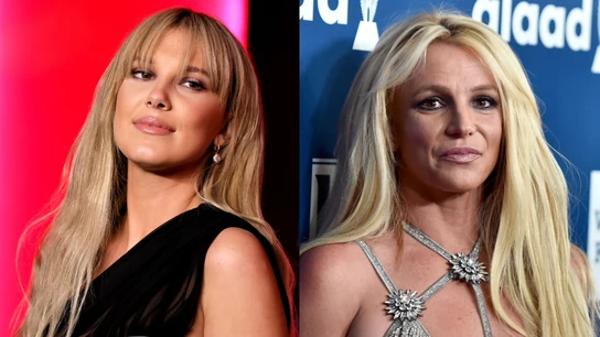 Millie Bobby Brown y Britney Spears Millie Bobby Brown y Britney Spears