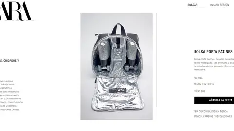 Bolsa porta patines Bolsa porta patines
