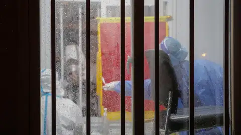 Imagen de archivo de un centro de salud en China Imagen de archivo de un centro de salud en China