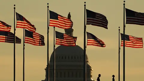 Vista del Capitolio de Estados Unidos, en una imagen de archivo Vista del Capitolio de Estados Unidos, en una imagen de archivo