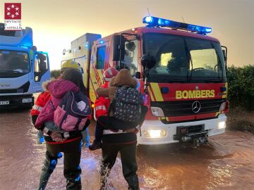 Imagen de archivo de un rescate por los bomberos de Castellón