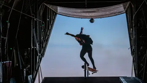 Leticia Bufoni saltando al vacío Leticia Bufoni saltando al vacío