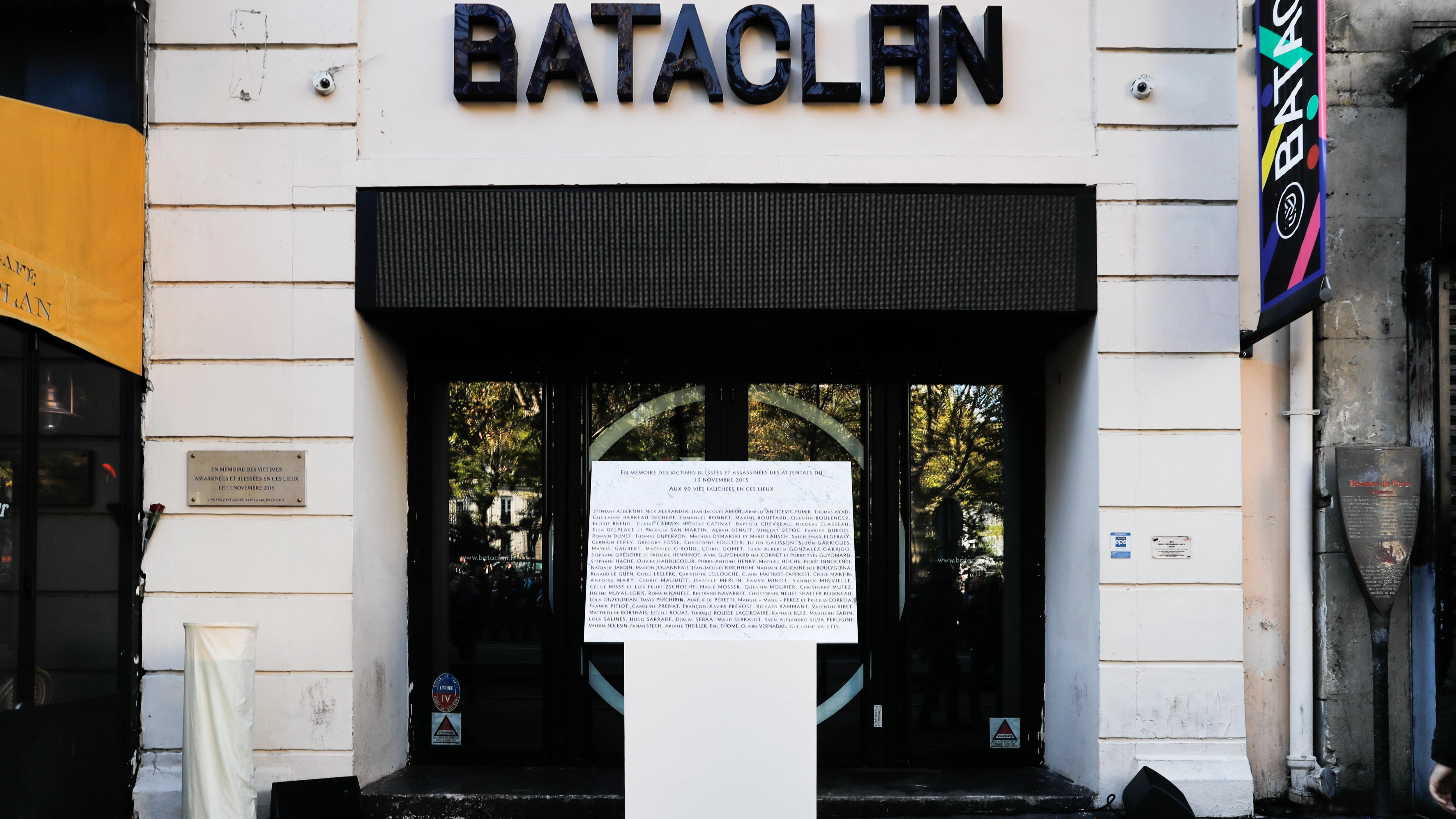 Se cumplen siete años del atentado terrorista contra la sala Bataclan de Paris Se cumplen siete años del atentado terrorista contra la sala Bataclan de Paris