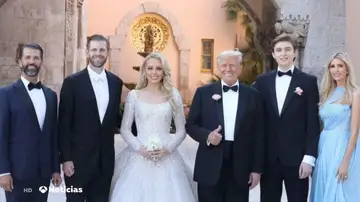 Tiffany Trump se casa con Michael Boulos en Mar-a-Lago, Florida