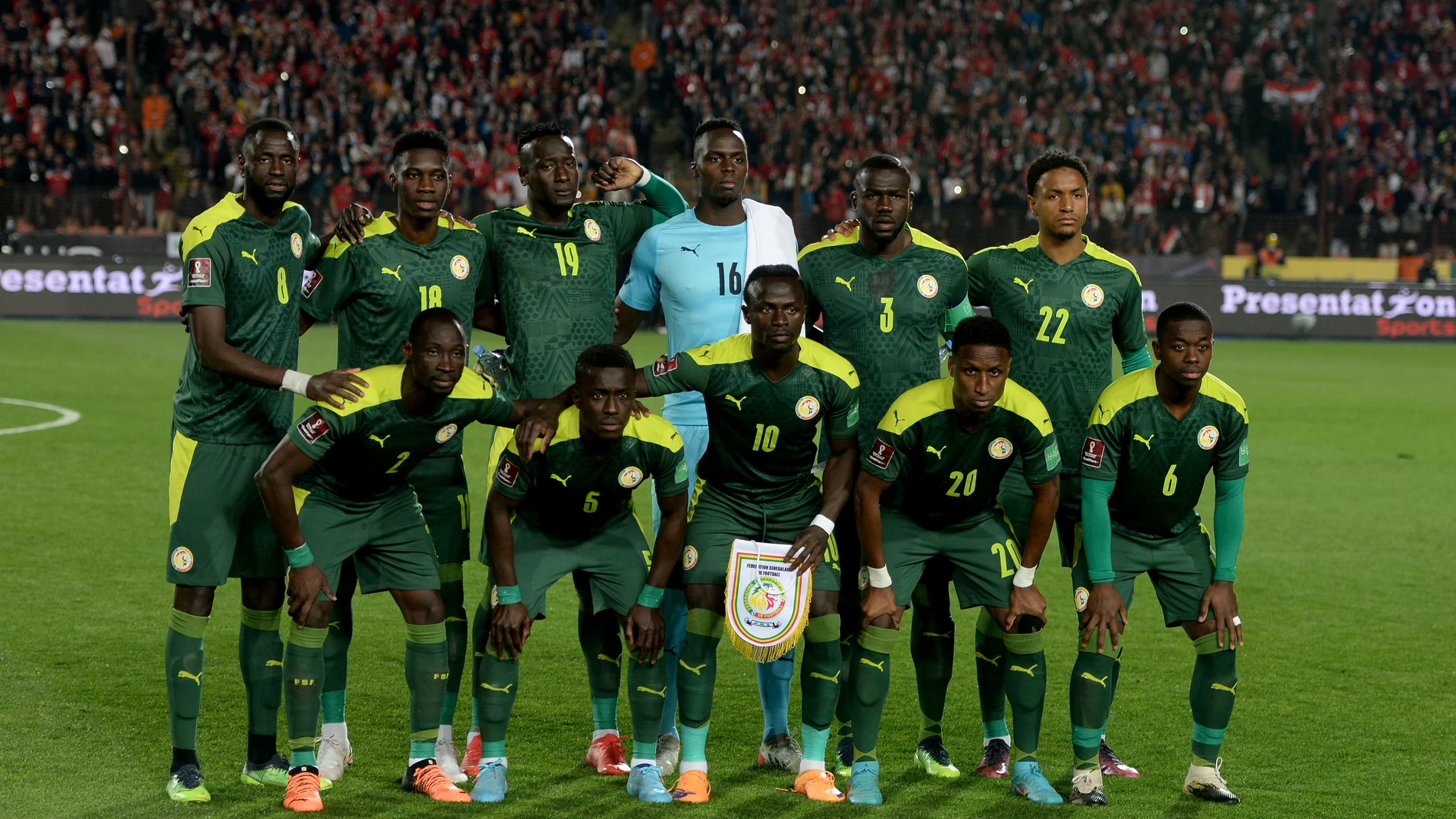 La selección de Senegal