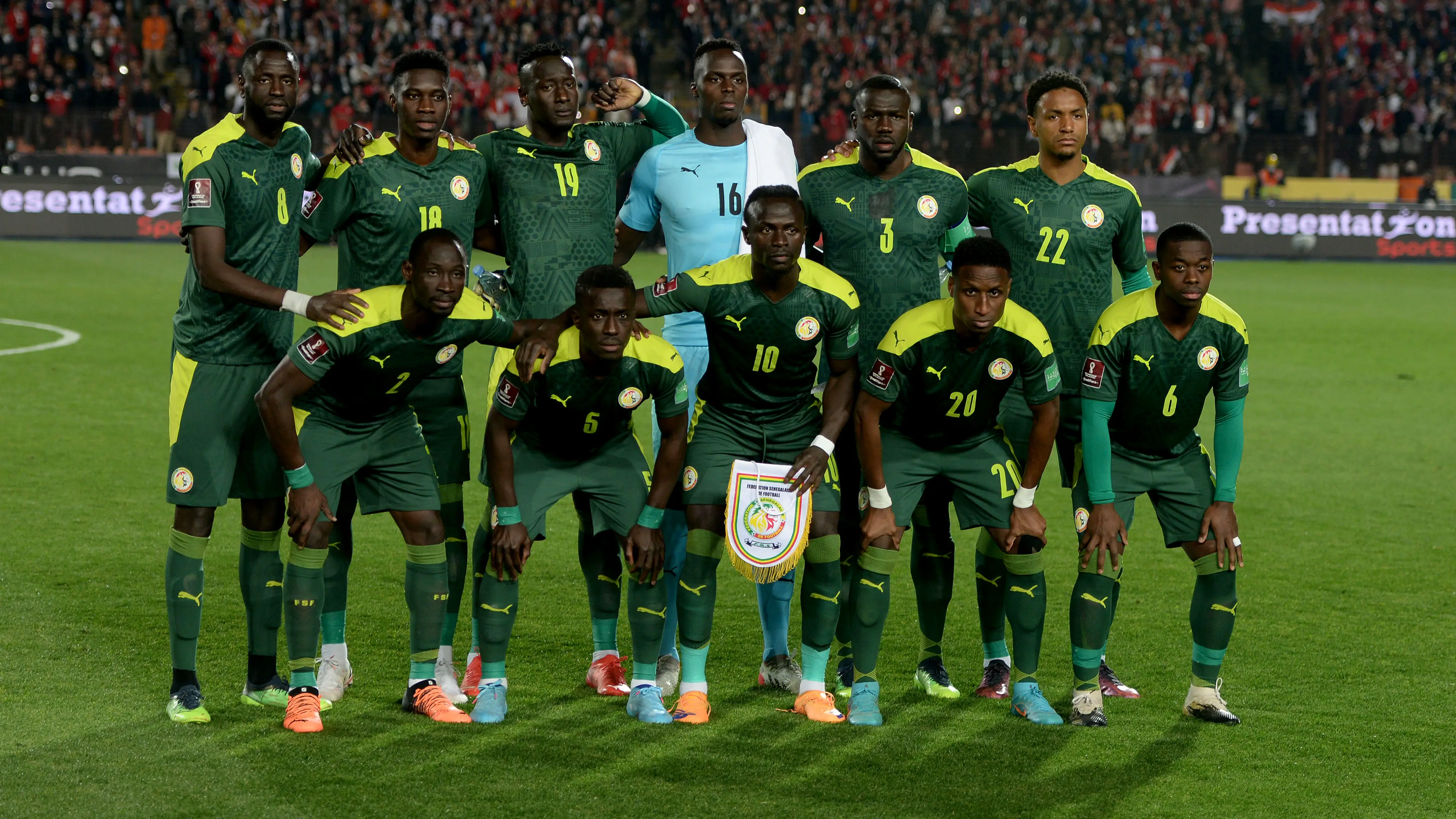 La selección de Senegal La selección de Senegal