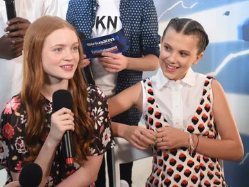 Sadie Sink y Millie Bobby, Max y Eleven en 'Stranger Things' Sadie Sink y Millie Bobby, Max y Eleven en 'Stranger Things'