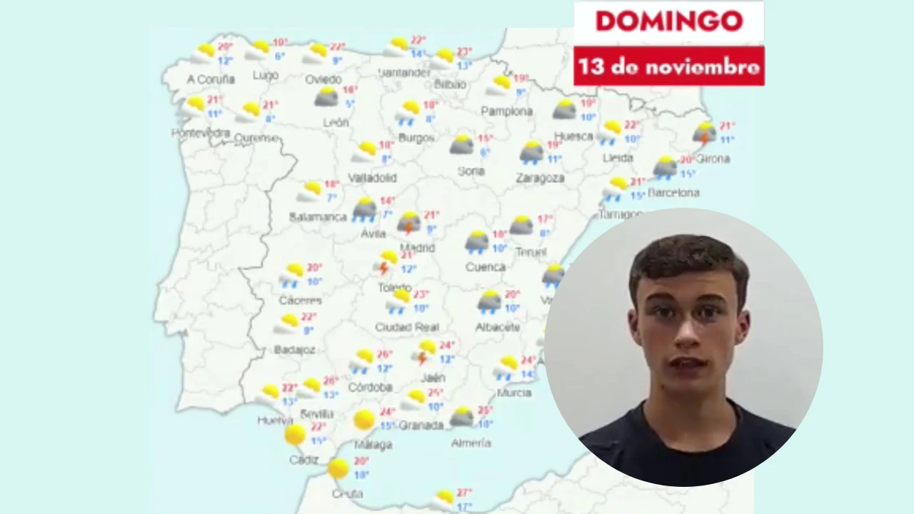 La previsi&oacute;n del tiempo de Jorge Rey