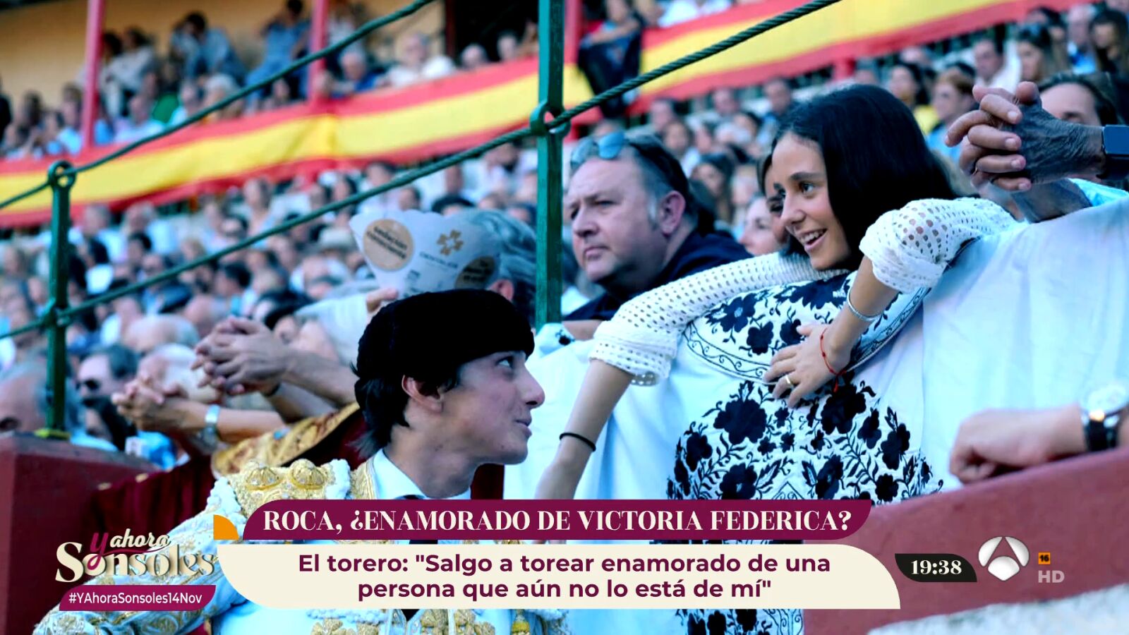 Roca Rey, más sincero que nunca: “Salgo a torear enamorado de una persona que no está enamorada de mí