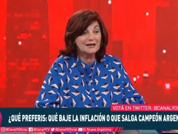 La ministra de Trabajo argentina, Raquel Kismer de Olmos