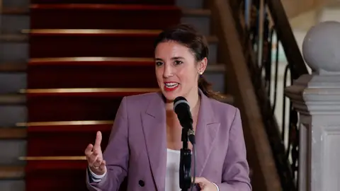 La ministra de Igualdad, Irene Montero La ministra de Igualdad, Irene Montero