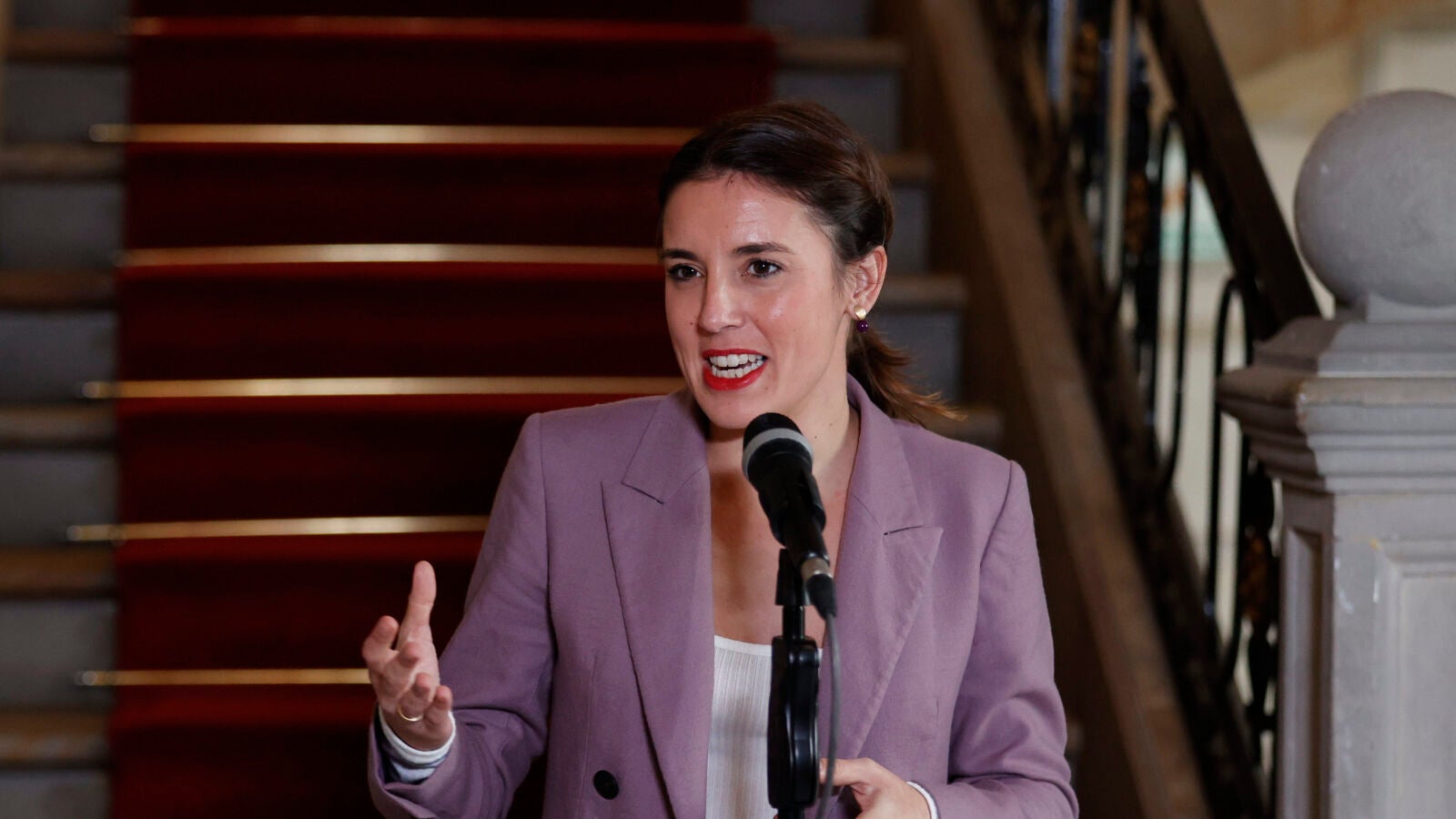 Irene Montero, contra los antiabortistas: 