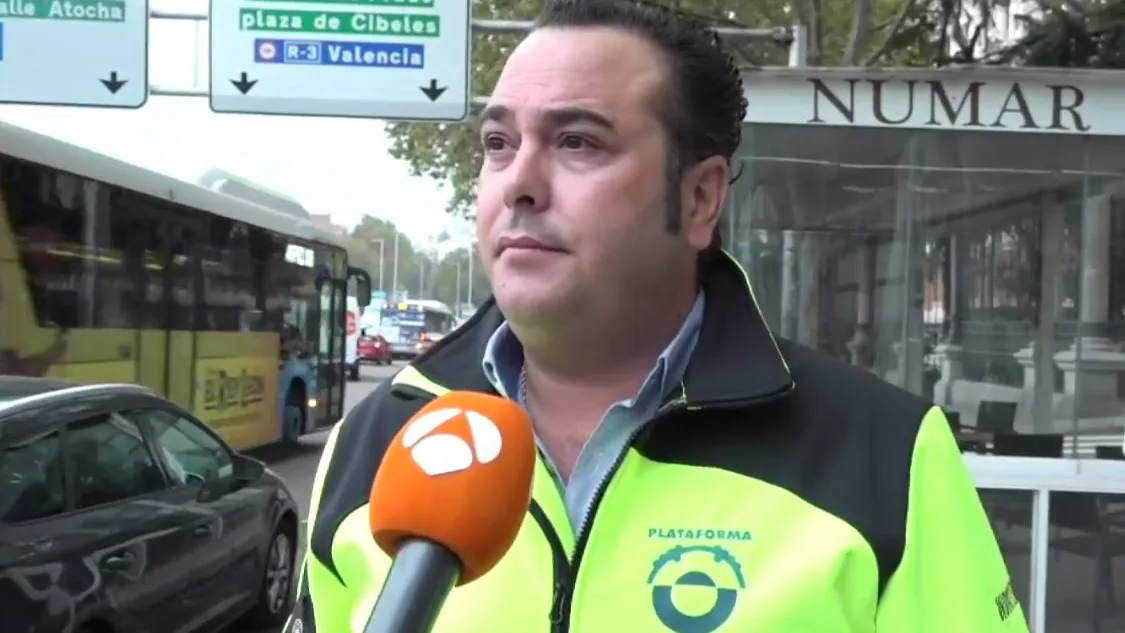 Manuel Hernández, líder de la Plataforma del Transporte Manuel Hernández, líder de la Plataforma del Transporte