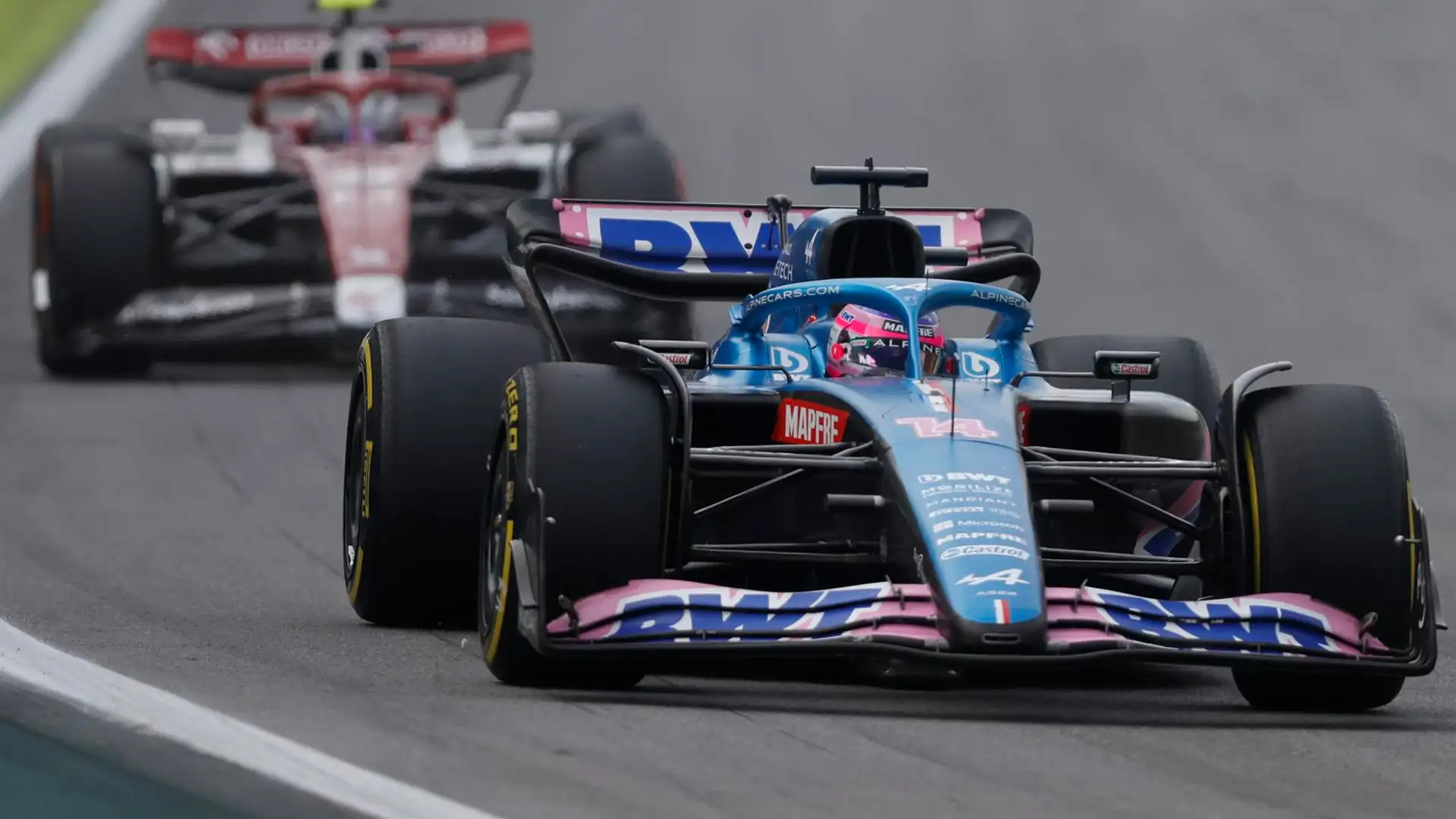 Fernando Alonso, en el GP de Brasil Fernando Alonso, en el GP de Brasil