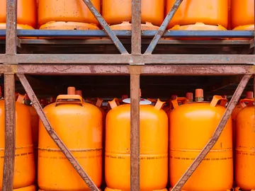 Imagen de recurso de bombonas de butano Imagen de recurso de bombonas de butano