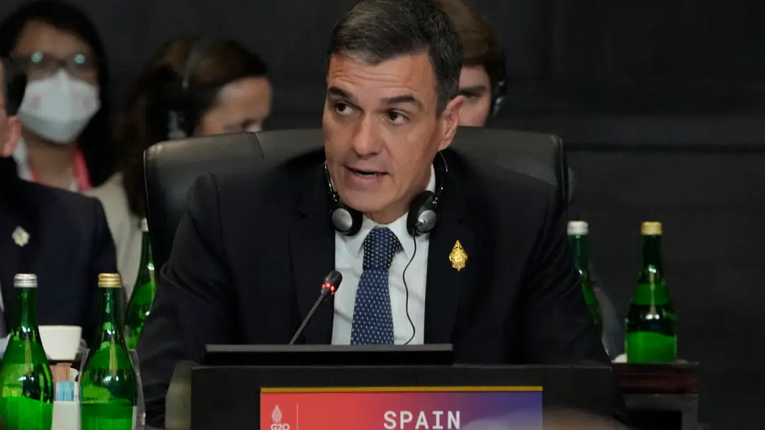 Pedro Sánchez en la Cumbre del G20 en Bali Pedro Sánchez en la Cumbre del G20 en Bali