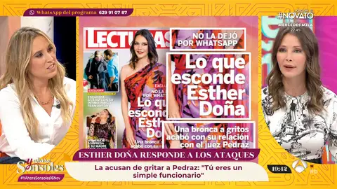 Esther Doña desmiente al testigo anónimo: "La relación con el juez Pedraz ya estaba rota antes de la discusión" Esther Doña desmiente al testigo anónimo: "La relación con el juez Pedraz ya estaba rota antes de la discusión"