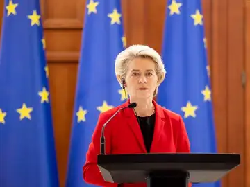 La presidenta de la Comisión Europea, Ursula von der Leyen La presidenta de la Comisión Europea, Ursula von der Leyen