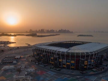 Vista aérea del estadio 974 de Doha