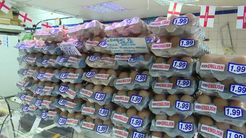 Reino Unido se queda sin huevos Reino Unido se queda sin huevos