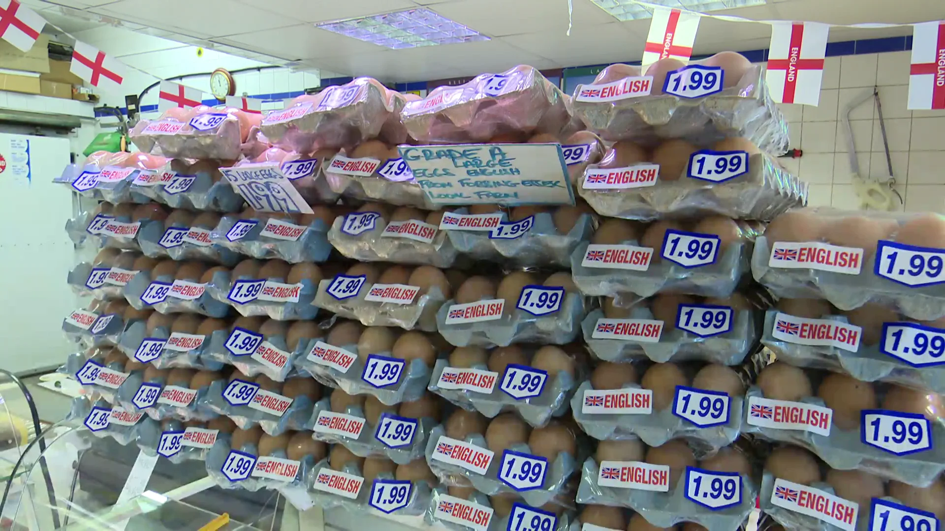 Reino Unido se queda sin huevos Reino Unido se queda sin huevos