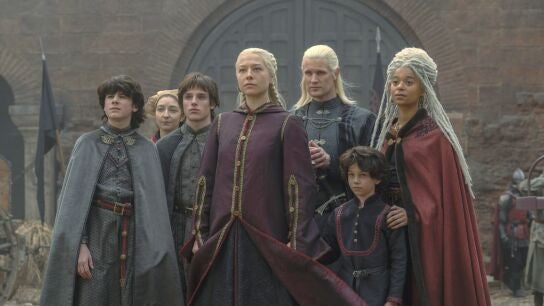 El bando negro de Rhaenyra en 'La Casa del Drag&oacute;n'