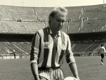 Gerhard Rodax, exdelantero del Atlético de Madrid, en una imagen de archivo Gerhard Rodax, exdelantero del Atlético de Madrid, en una imagen de archivo