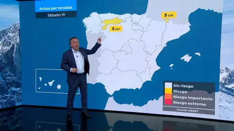 Roberto Brasero nos indica dónde llegarán las primeras nevadas Roberto Brasero nos indica dónde llegarán las primeras nevadas