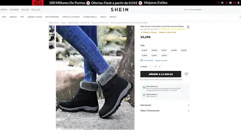 Botas impermeables y acolchadas Botas impermeables y acolchadas