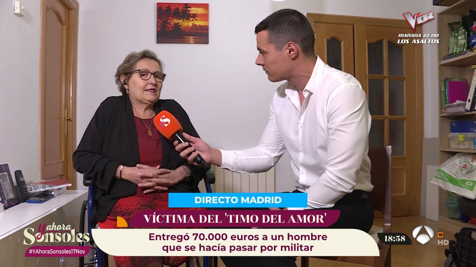 Mayte, víctima de un engaño amoroso: 