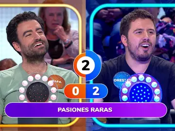 Orestes y Rafa, confundidos por los ‘Amores extraños’ de Laura Pausini Orestes y Rafa, confundidos por los ‘Amores extraños’ de Laura Pausini