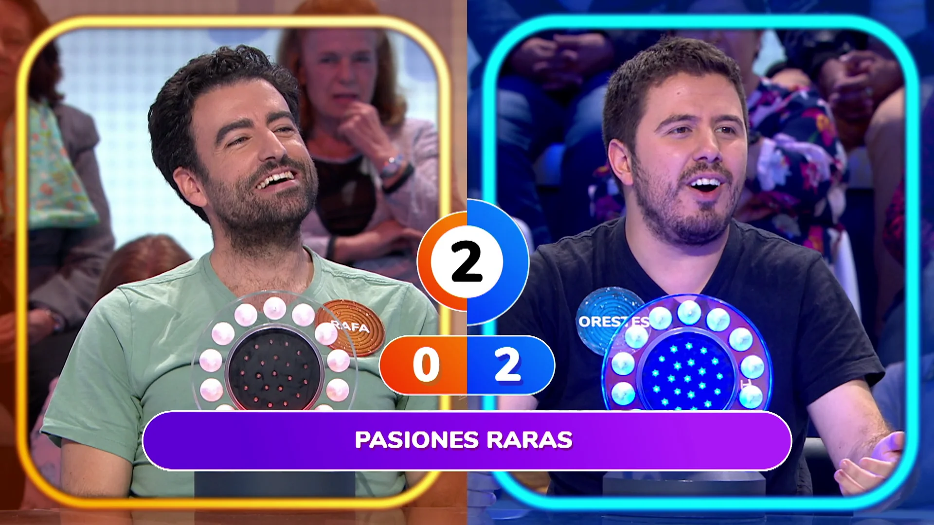 Orestes y Rafa, confundidos por los &lsquo;Amores extra&ntilde;os&rsquo; de Laura Pausini