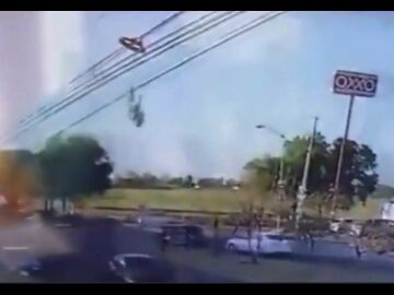 Accidente de helicóptero en México