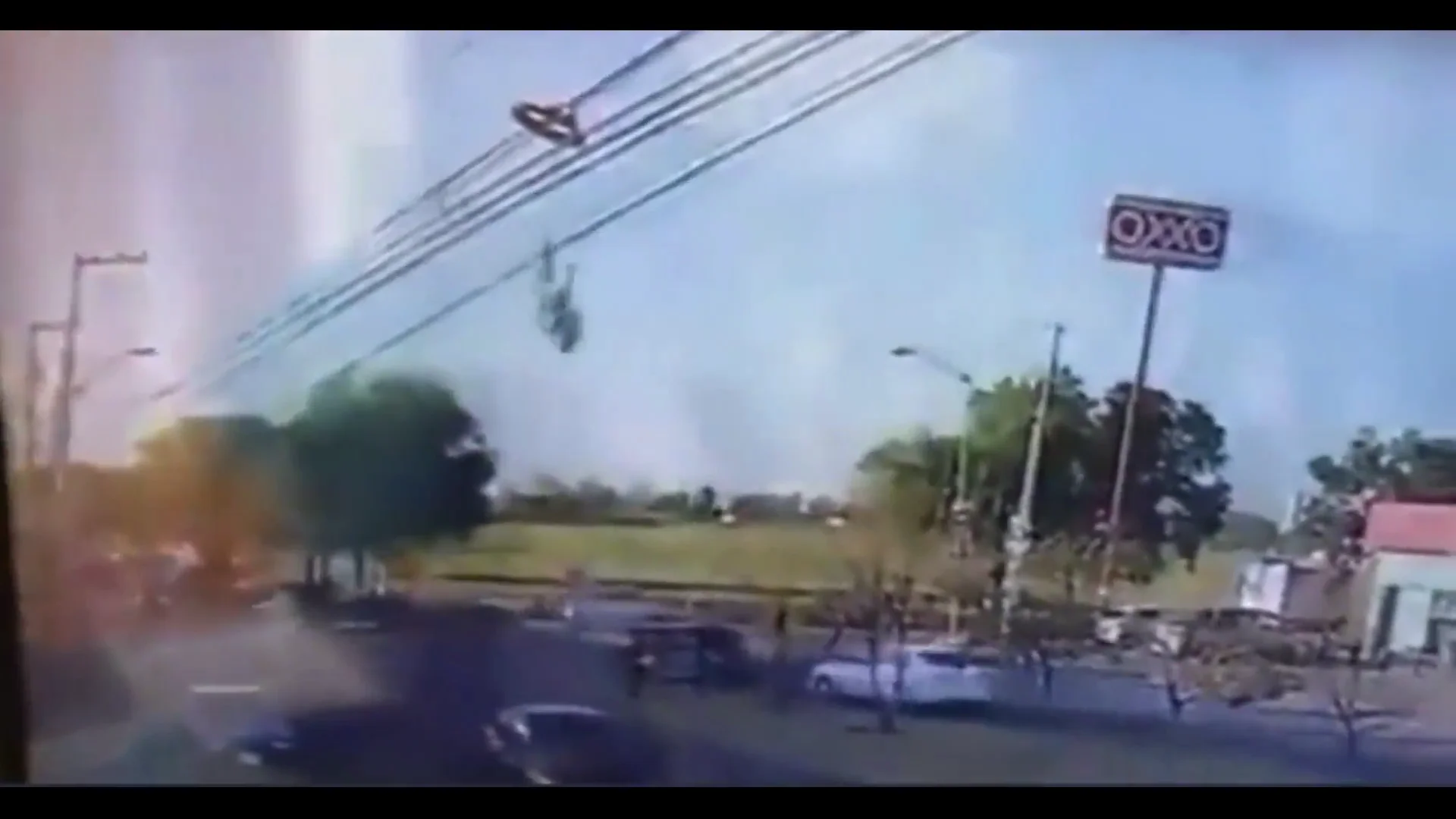 Accidente de helic&oacute;ptero en M&eacute;xico