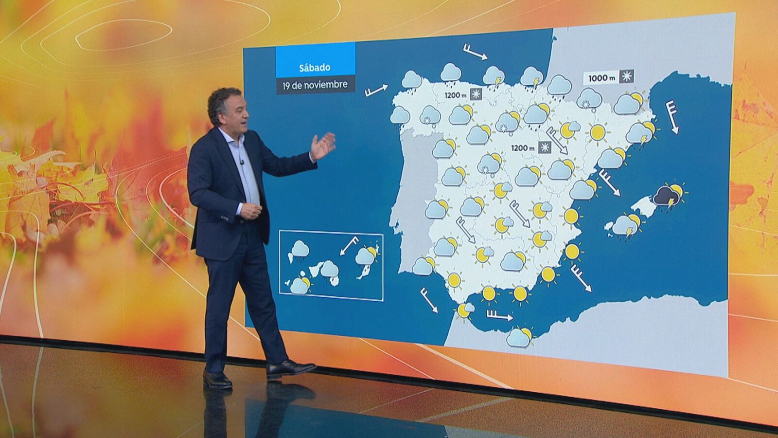 Jornada de viento intenso en el norte y lluvias generalizadas por la entrada de una borrasca