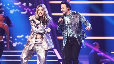 Lola Índigo y Luis Fonsi, un sensacional dúo interpretando ‘Imposible’ en ‘La Voz’