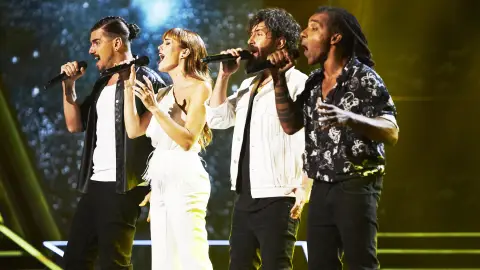 Demode Quartet crean la versión nunca escuchada de ‘Killing me softly’ solos a capela en ‘La Voz’ Demode Quartet crean la versión nunca escuchada de ‘Killing me softly’ solos a capela en ‘La Voz’